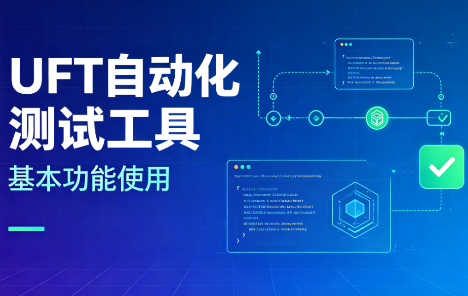 UFT使用教程之基本功能使用