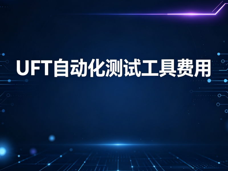 UFT自动化测试工具价格